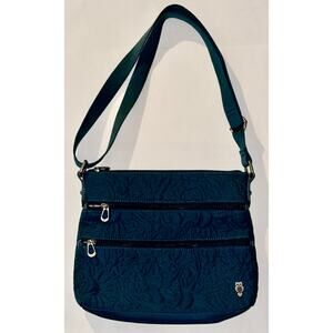 Sakroots EcoTwill Crossbody ~ Aqua